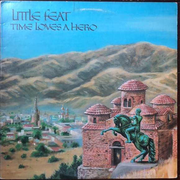 Little Feat Time Loves A Hero Vinyl Lp '77 - Picture 3 of 7